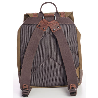 Daypack Vintage Canvas Backpack - Sleepy Panda diaper bag backpack stroller straps changing pad