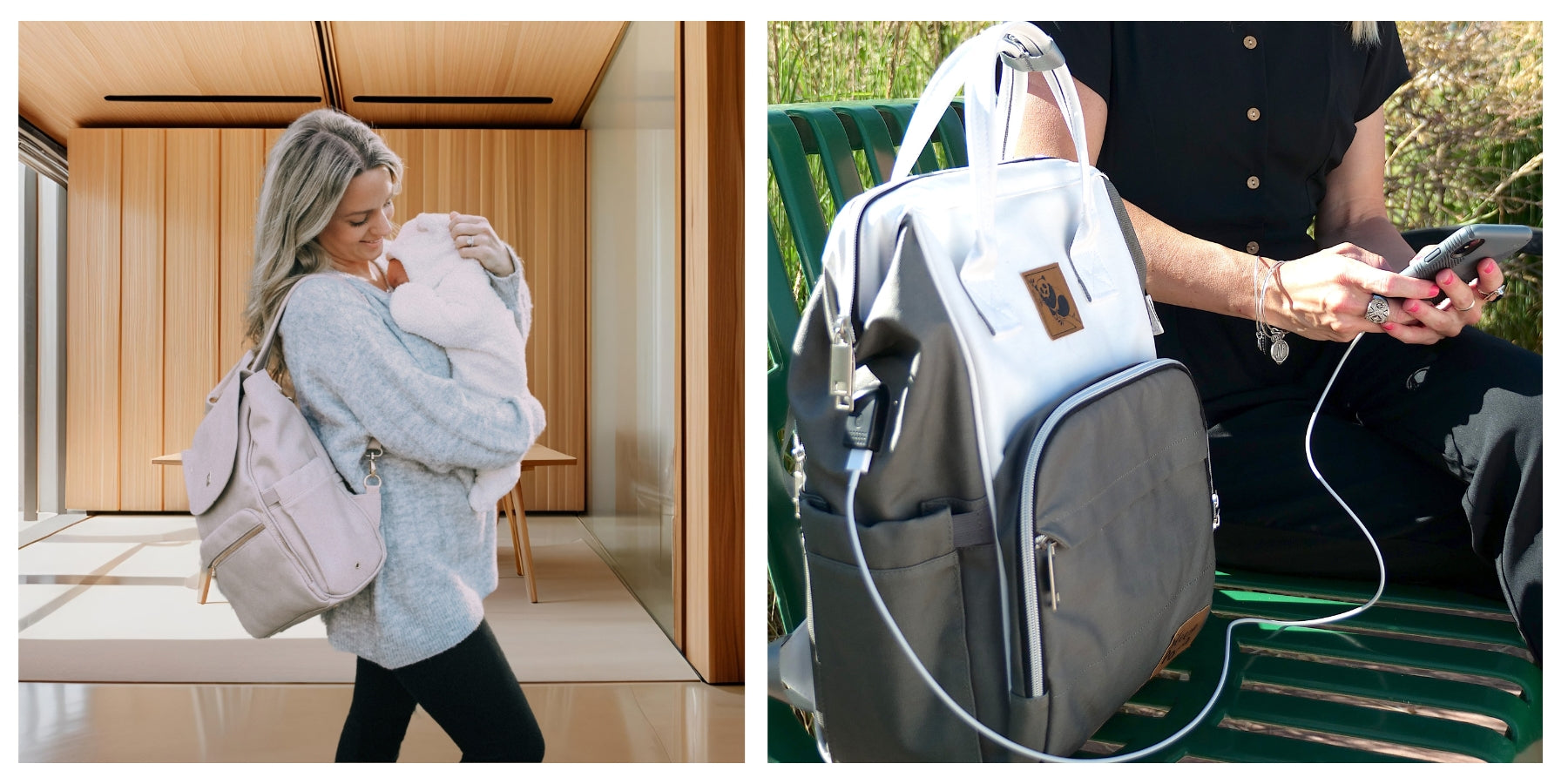 Premium Diaper Bags & Backpacks | Beautifully Organized | Sleepy Panda