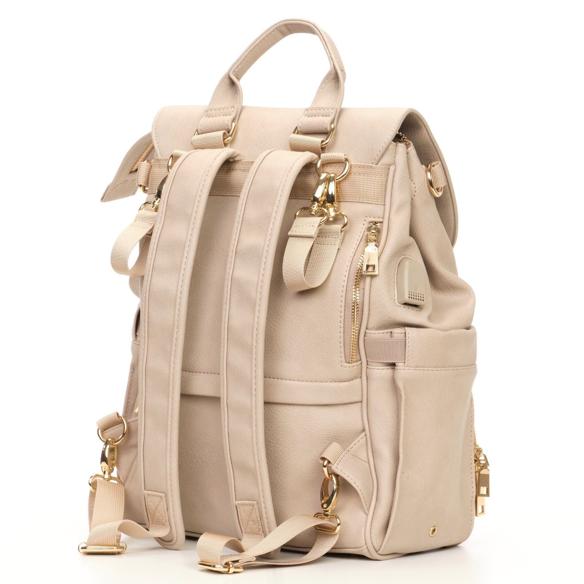 best vegan leather backpack diaper bag Outlet Bailey Vegan Leather Backpack