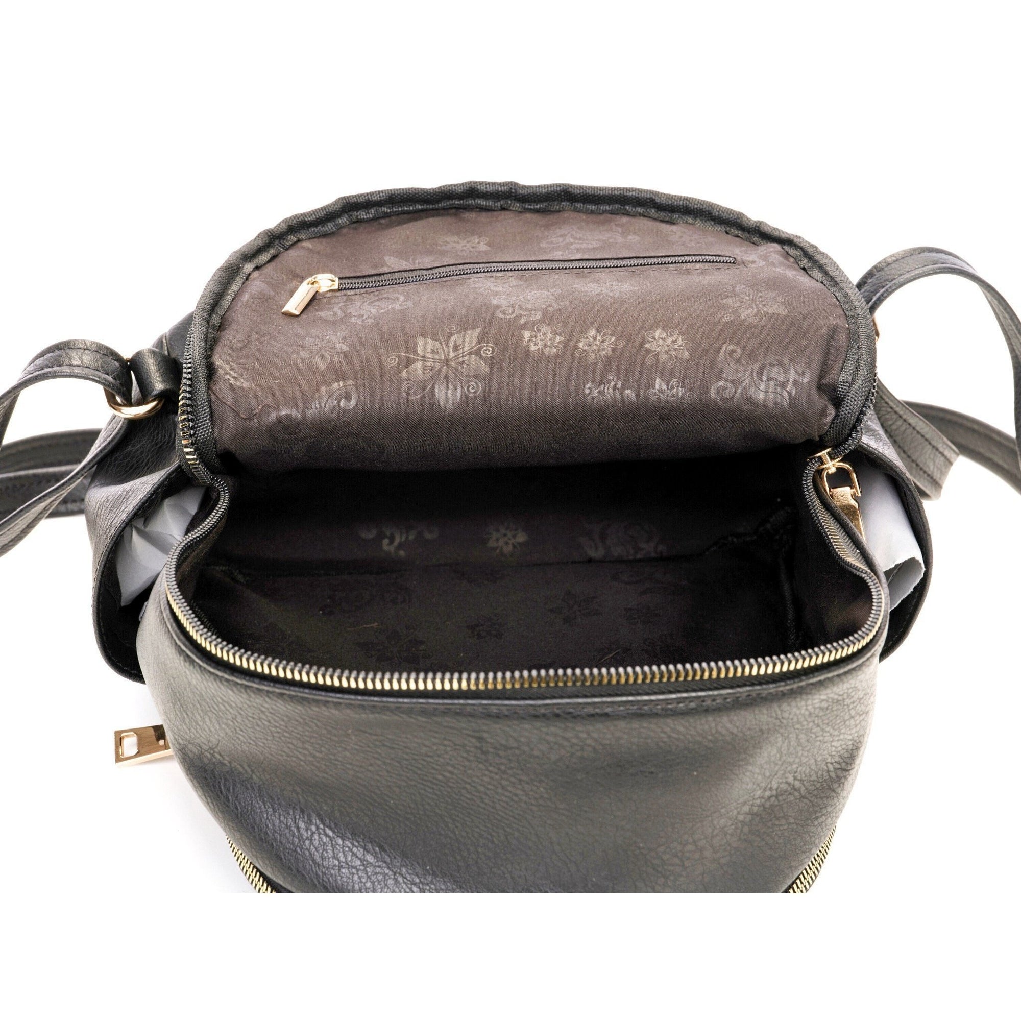 La Mère Original Vegan Leather Diaper Bag Backpack