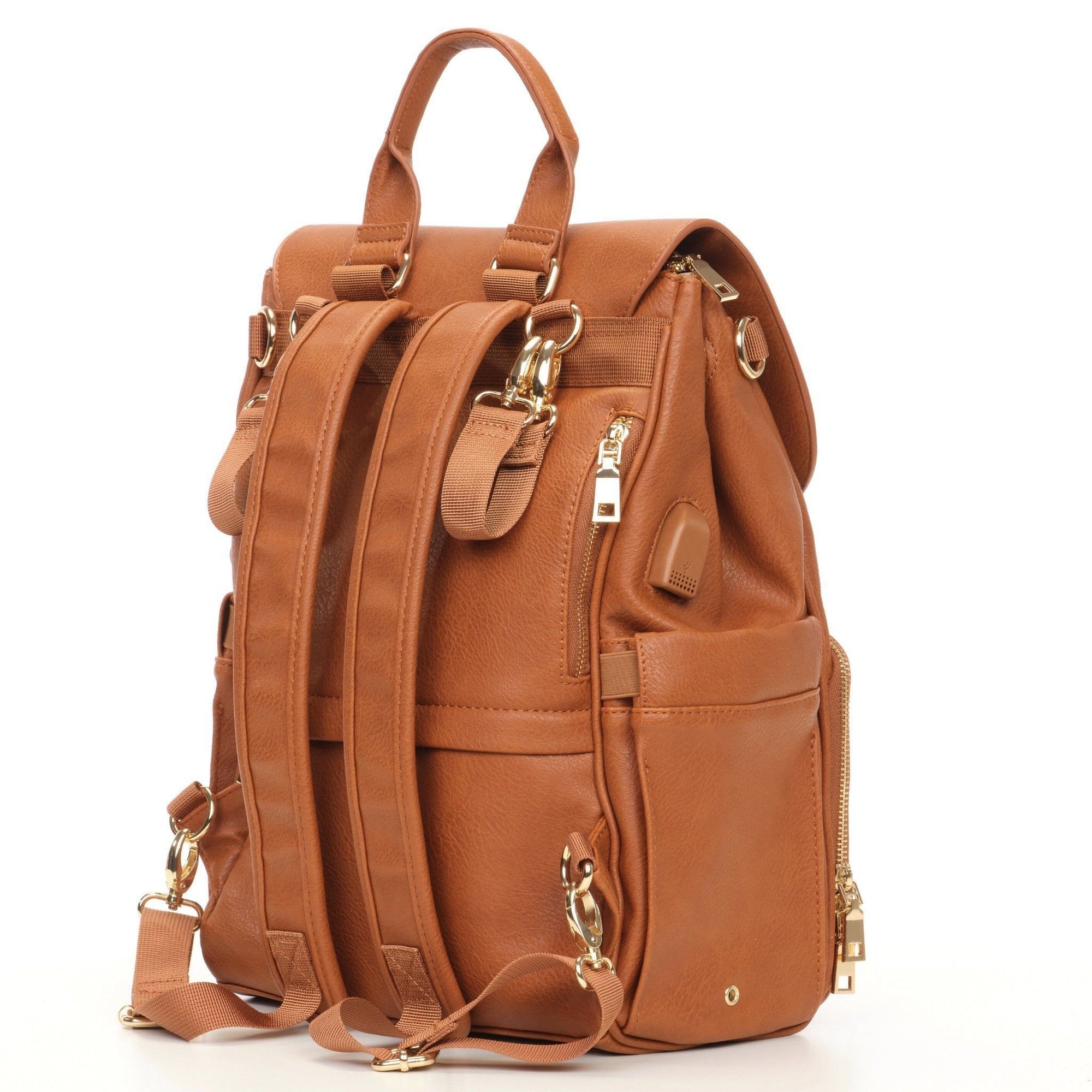 bailey ring faux leather backpack Outlet Bailey Vegan Leather Backpack