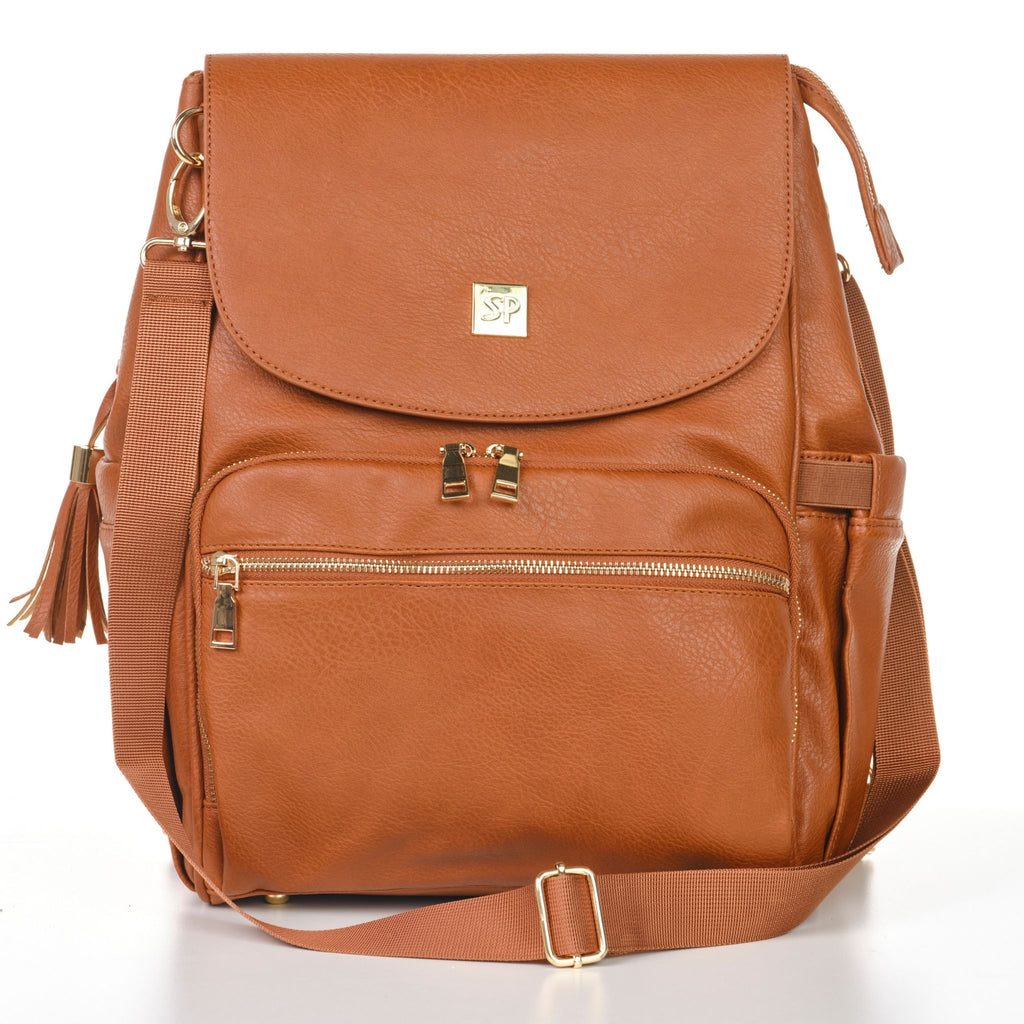 Bailey - Vegan Leather Diaper Bag