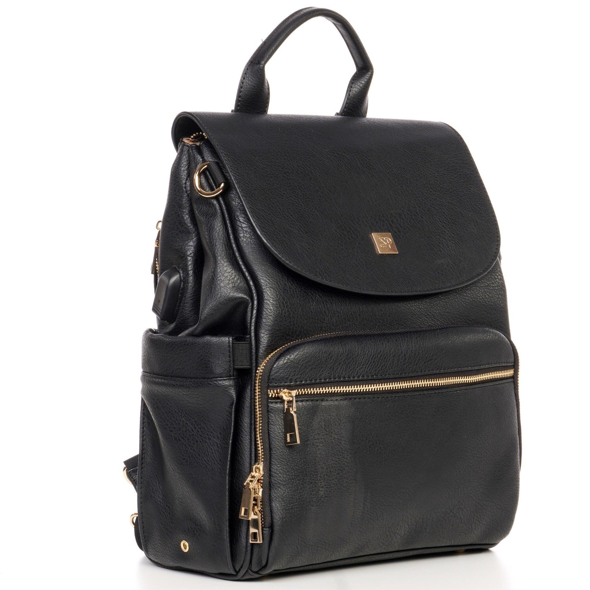 cute leather diaper backpacks Outlet Bailey Vegan Leather Backpack