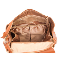 bebe bailey mini backpack Bailey Vegan Leather Diaper Bag Backpack