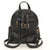 Mini Vegan Leather Backpack - Sleepy Panda diaper bag backpack stroller straps changing pad