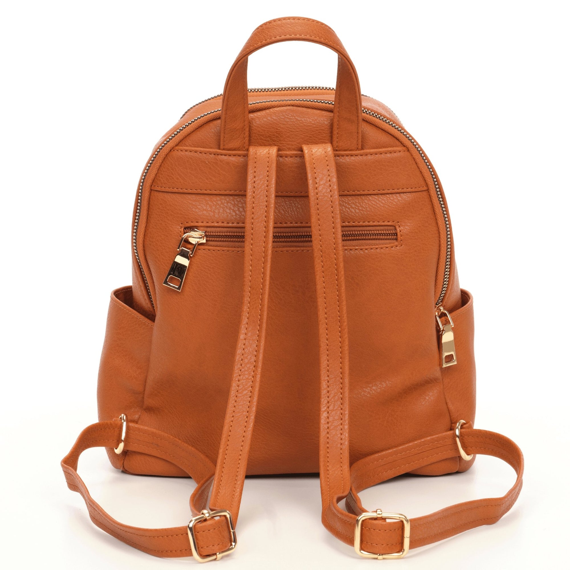 compact vegan mum leather backpack Sleepy Panda Vegan Leather Mini Backpack