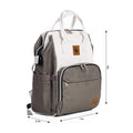 Lizzie Canvas Backpack - Sleepy Panda diaper bag backpack stroller straps changing pad