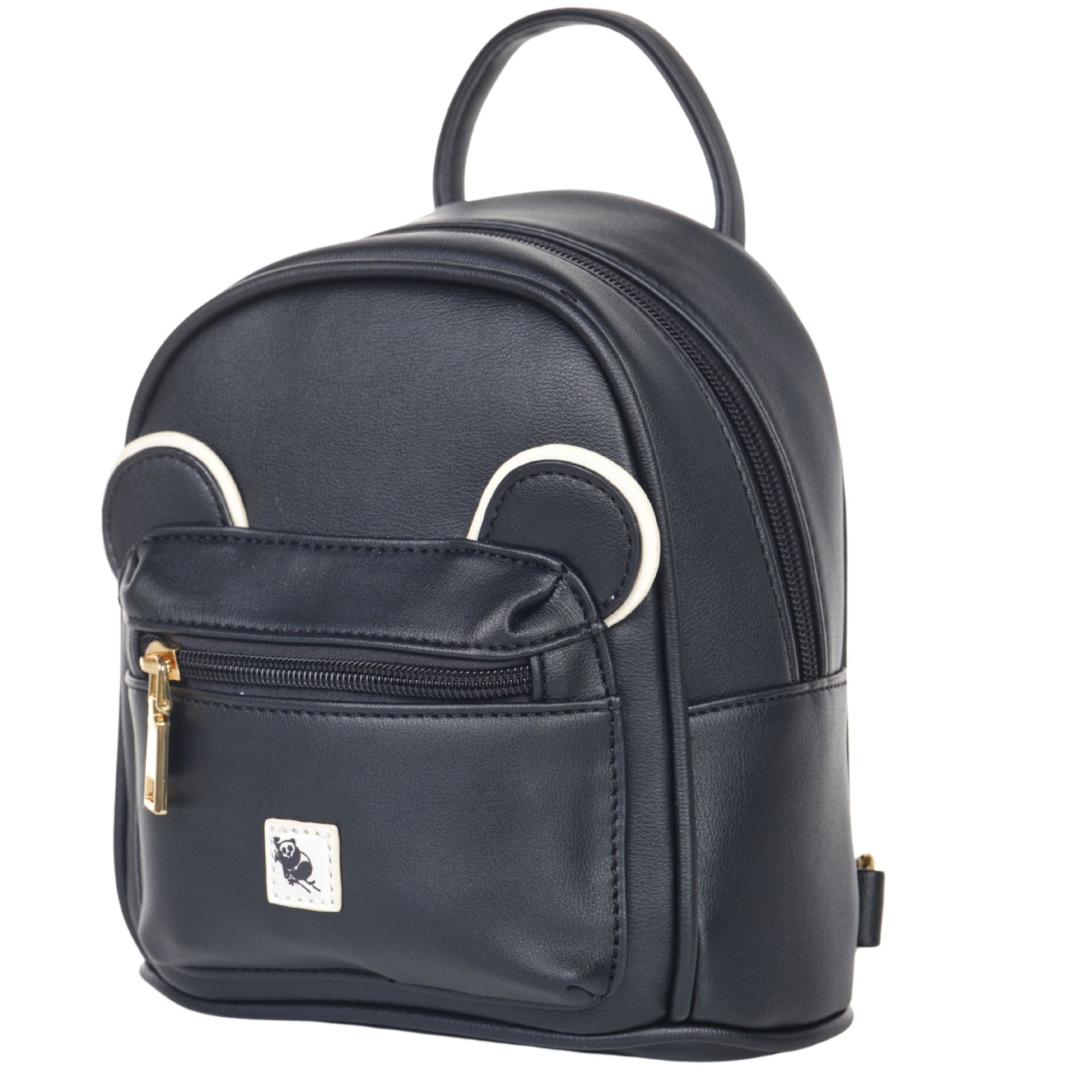 Sleepy Panda Buddy Vegan Leather Backpack Sleepy Panda Buddy Vegan Leather Backpack